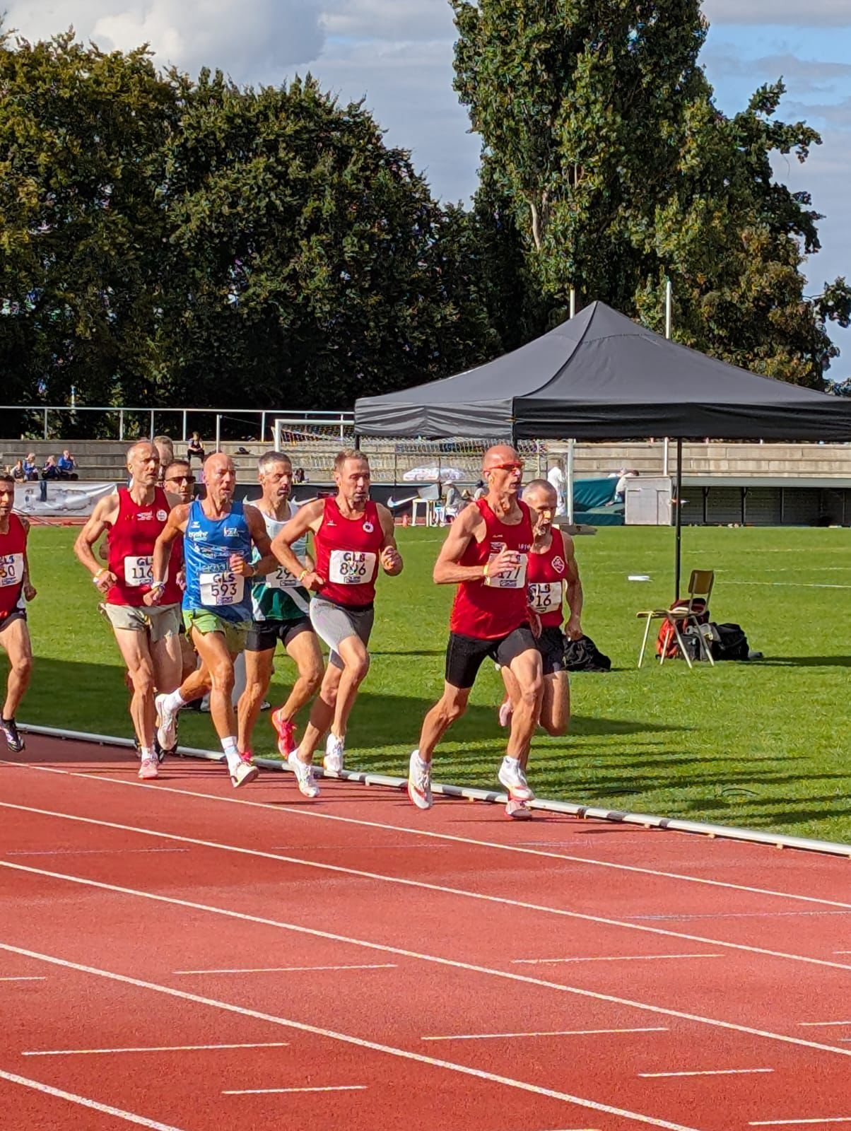 DM Masters 2025 Thomas Schönfeld (4. Platz 400m, 5. Platz 800m, 12. Platz 1500m)