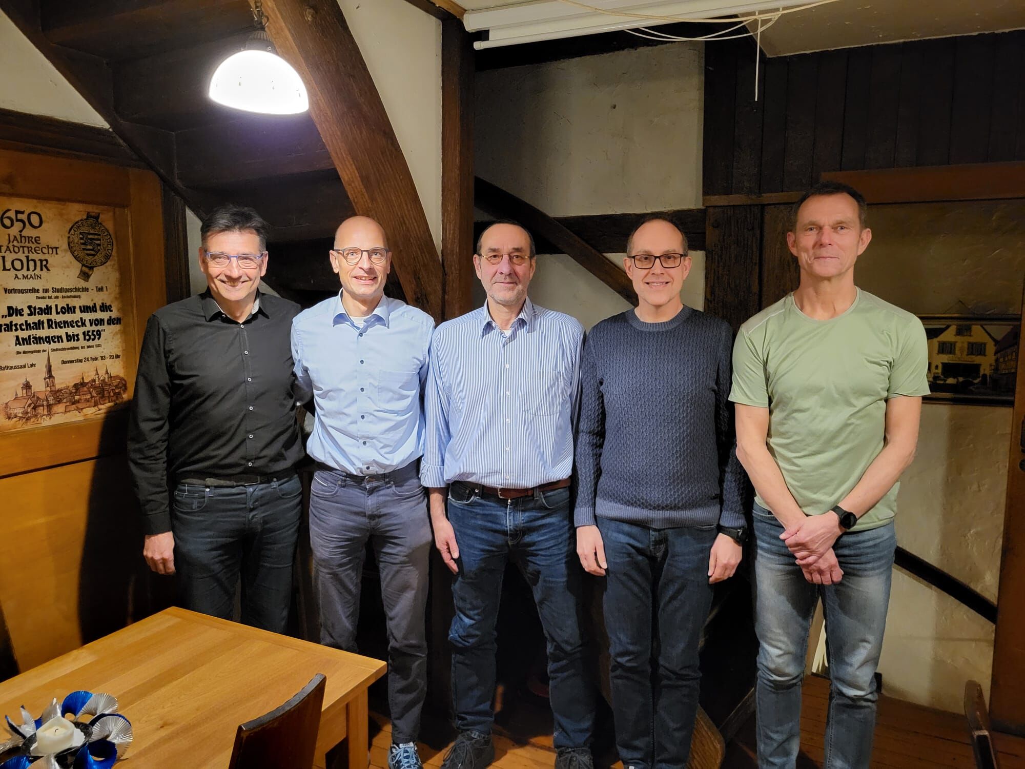 Vorstandschaft der LG Lohr